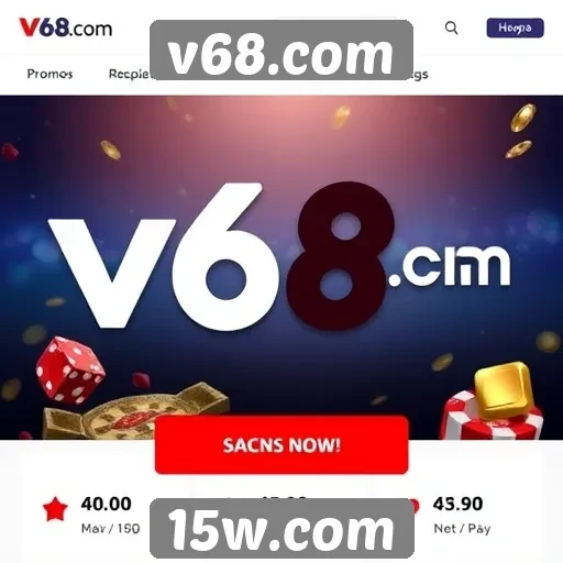 Plataforma v68.com oferece promoções atraentes para jogadores